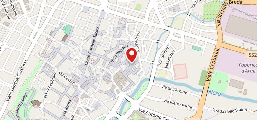 Via Degli Artieri sulla mappa