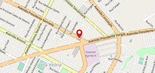 Via Toscana Pizzaria no mapa