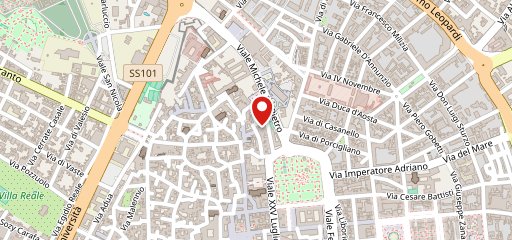 Vico del cuciniere sulla mappa