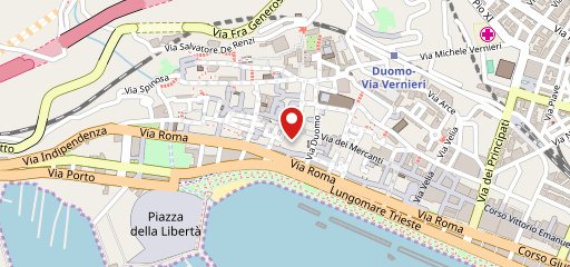 Antica Trattoria e Pizzeria Vicolo della Neve sulla mappa