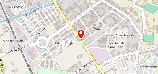 Vikrant Cafe Kamla Nagar on map