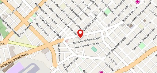 Pizz Up pizzaria no mapa