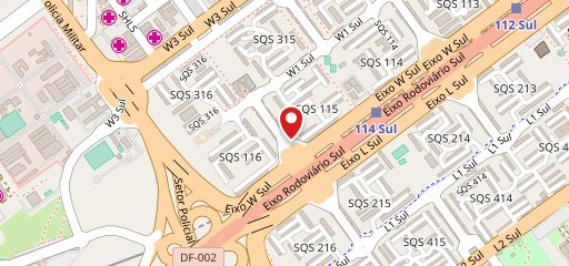 Villa Tevere no mapa