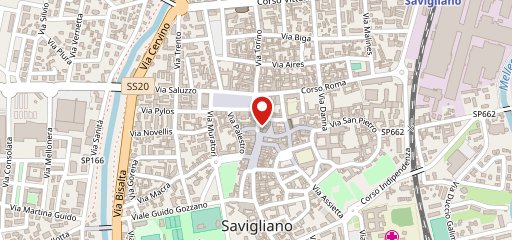 Village art cafè sulla mappa