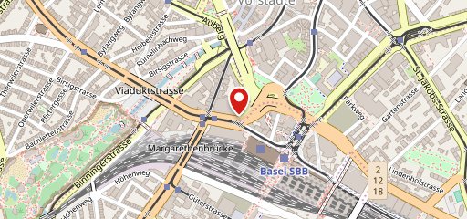 Markthalle Basel sulla mappa