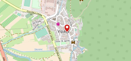 Lanthierijev Hram - Vinoteka sulla mappa