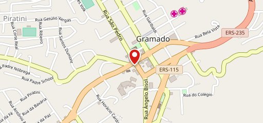 Vintage 155 Bistrot no mapa