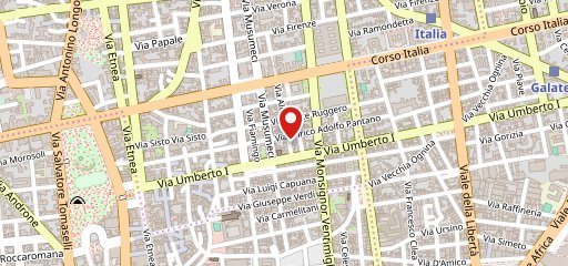 Vite Restaurant sulla mappa