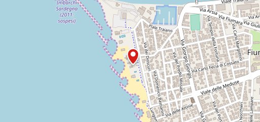 ristorante stab..balneare vittoria beach sulla mappa