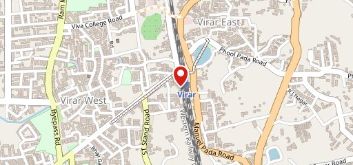 HotelViva utsav -best veg restaurant in virar on map