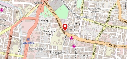 Chennai Coffee By Vivekananda Coffee on map