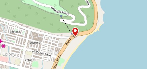 Vizag's Truck Stop on map