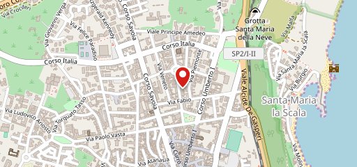 Vulcanica Pizzeria sulla mappa