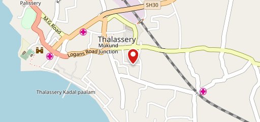 Waffee House Thalassery on map