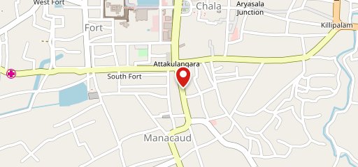 Waffle Cart Trivandrum on map