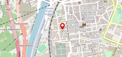 Waikiki Poké Trento sulla mappa