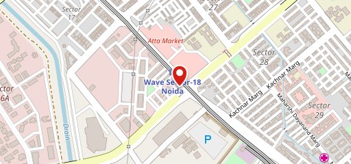 WaB Cafe Sector 18 Noida on map