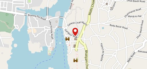 White Terrace Restaurant Lake View Restaurant in Udaipur on map