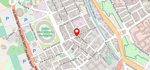 Wine & Coffee Via Frà Giocondo sulla mappa