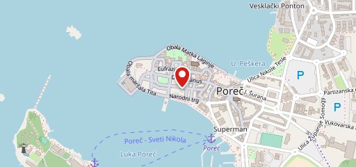 Wine bar AMFORA - Poreč sulla mappa