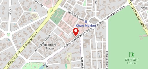 Wok In The Clouds - Khan Market on map