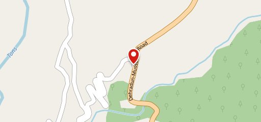 Wood fired pizza on map