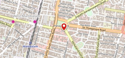 Woodlands Veg Restaurant on map