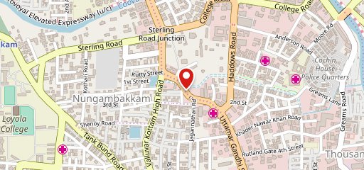 Wow! Momo - Nungambakkam on map