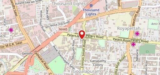 Writer's Café on map