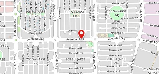 X-panzé Hamburgueria no mapa