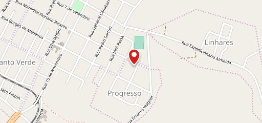 Xipa's pizzaria no mapa