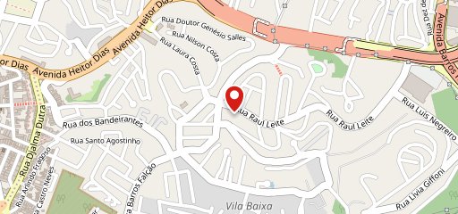 Yakioba Vila Laura no mapa