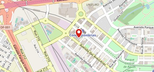 Yalla Habibi - Águas Claras no mapa