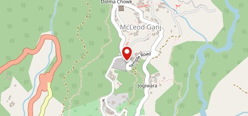 Yangkhor Tibet home kitchen on map