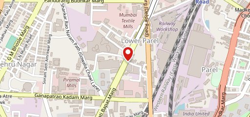 YAZU - Pan Asian Supper Club Lower Parel on map