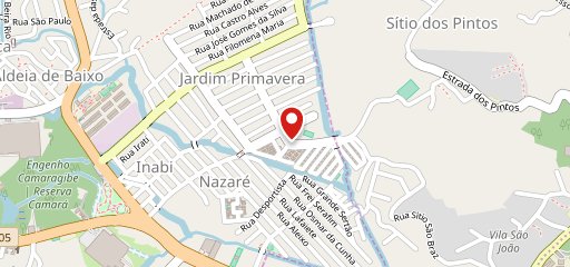 Yellow Black Lanches no mapa