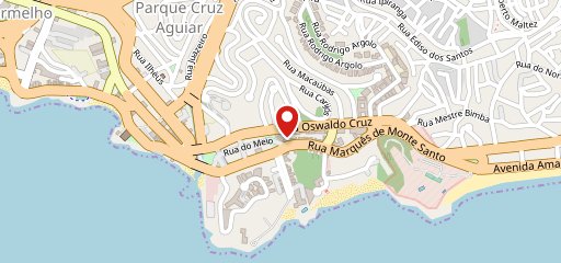 Padaria Yemanjá no mapa