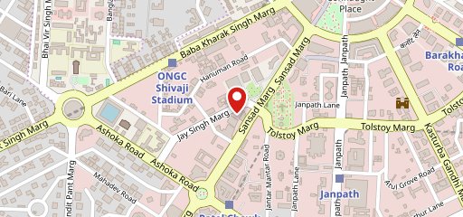 YMCA Tourist hostel on map