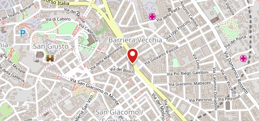 Yoga Ristorante indiano Trieste sulla mappa