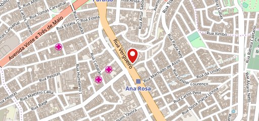 Sorveteria e Lanchonete Ypê no mapa