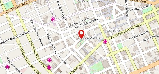 Yü Cozinha Oriental no mapa