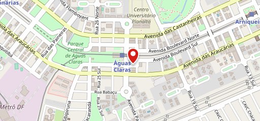 Yuca burguer no mapa