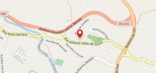 Udy Sushi Delivery no mapa