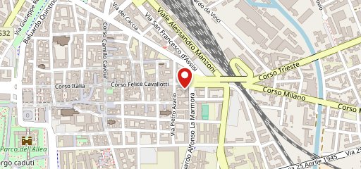 Zaffiro - Pizzeria d'asporto sulla mappa