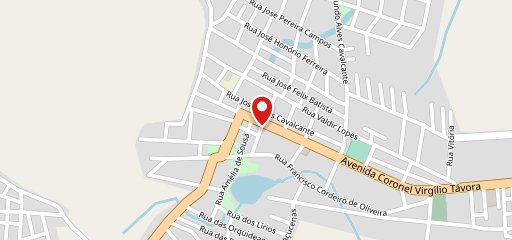 Zamiocuca Itaitinga CE no mapa