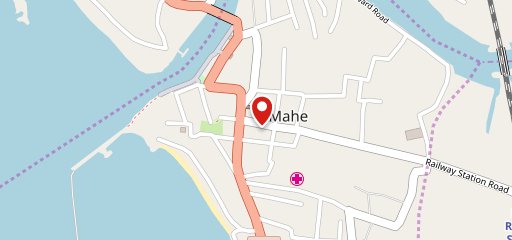 ZARZA CAFE Mahe on map