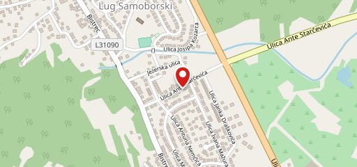 Restoran Zeleni Papar sulla mappa