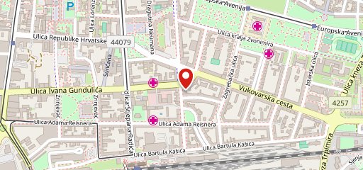 Zeleni Zub sulla mappa