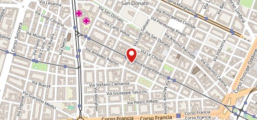 Zeroundici Cibrario City Bar sulla mappa