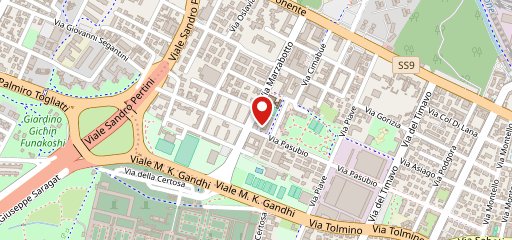 Pizzeria Zia Catarì sulla mappa